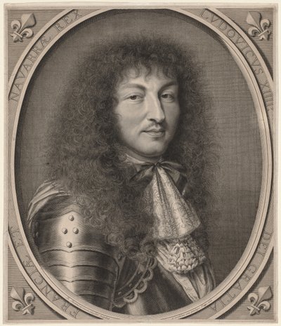 Ludvig XIV tekijältä Robert Nanteuil