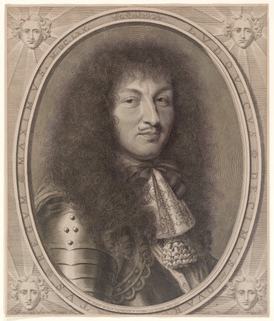 Ludvig XIV tekijältä Robert Nanteuil