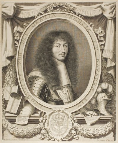 Ludvig XIV tekijältä Robert Nanteuil