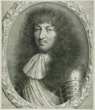 Ludvig XIV tekijältä Robert Nanteuil