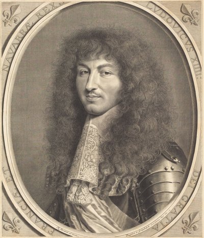 Ludvig XIV tekijältä Robert Nanteuil