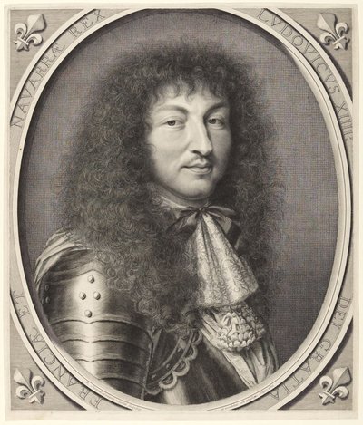 Ludvig XIV tekijältä Robert Nanteuil