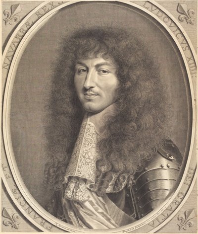 Ludvig XIV tekijältä Robert Nanteuil