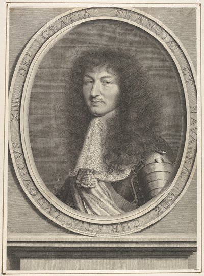 Louis XIV, 1667. tekijältä Robert Nanteuil