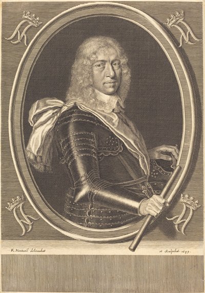 Louis de Bourbon-Vendome, Mercoeurin herttua tekijältä Robert Nanteuil