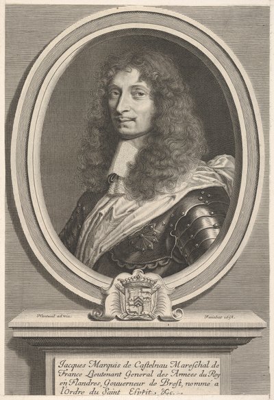 Marsalkka de Castelnau, n. 1658. tekijältä Robert Nanteuil