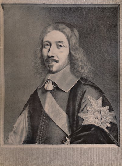Michel le Tellier, Ranskan valtiomies, c1653 1894 tekijältä Robert Nanteuil
