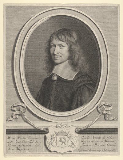 Nicholas Fouquet, 1661. tekijältä Robert Nanteuil