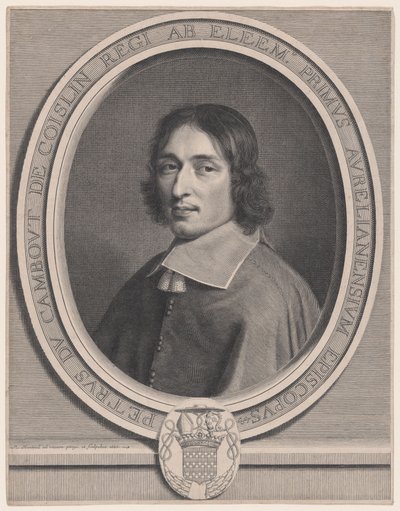 Pierre-Arnoud du Cambout, kardinaali de Coislin (Coislinin kardinaali) tekijältä Robert Nanteuil