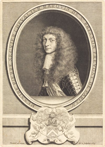 Pierre Seguier, Marquis de Saint-Brisson tekijältä Robert Nanteuil