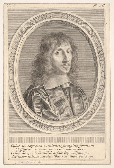 Pierre da Maridat, n. 1653. tekijältä Robert Nanteuil