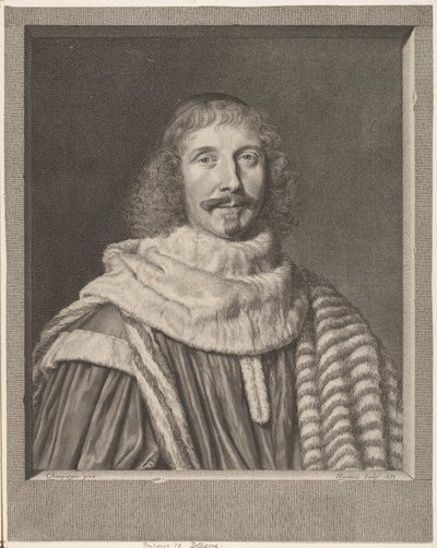 Bellièvren Pompone II, 1653. tekijältä Robert Nanteuil