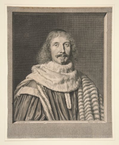 Pomponne de Bellièvre (1606-1657), Pariisin parlamentin ensimmäinen presidentti tekijältä Robert Nanteuil