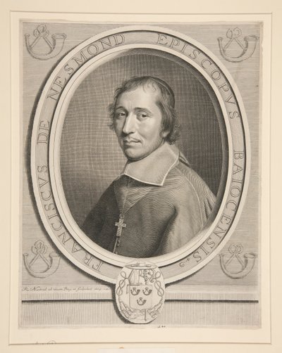 Presidentin François-Théodore de Nesmondin muotokuva? Mortier au Parlement de Paris (Pariisin parlamentin päätuomari) tekijältä Robert Nanteuil