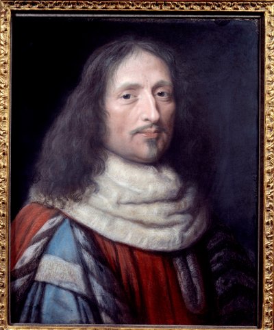 Guillaume de Lamoignonin (1617-1677) muotokuva Pariisin parlamentin ensimmäisestä puheenjohtajasta Robert Nanteuilin (1623-1678) maalaus 1600-luvun Pariisissa, Musee Carnavalet tekijältä Robert Nanteuil