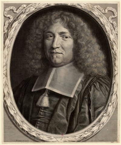 Muotokuva Louis Boucheratista 1616-1699, Ranskan liittokansleri, 1677. tekijältä Robert Nanteuil