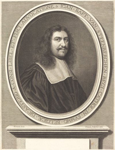 Jean Baptiste van Steenberghen tekijältä Robert Nanteuil after François Duchatel