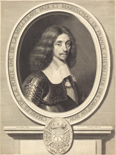 Marsalkka de La Meilleraye tekijältä Robert Nanteuil after Justus van Verus