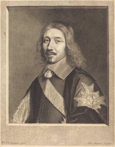 Kansleri Michel Le Tellier tekijältä Robert Nanteuil after Philippe de Champaigne