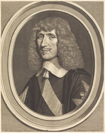 Leon-Bouthillier, Chavignyn kreivi tekijältä Robert Nanteuil after Philippe de Champaigne