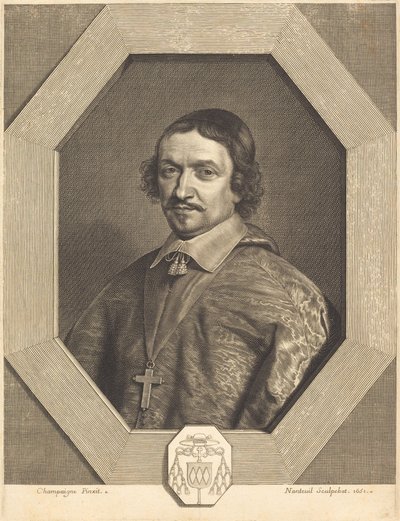 Victor Bouthillier tekijältä Robert Nanteuil after Philippe de Champaigne