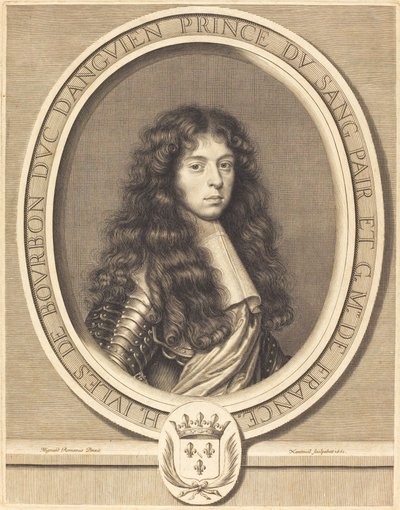 Jules, Enghienin herttua tekijältä Robert Nanteuil after Pierre Mignard I