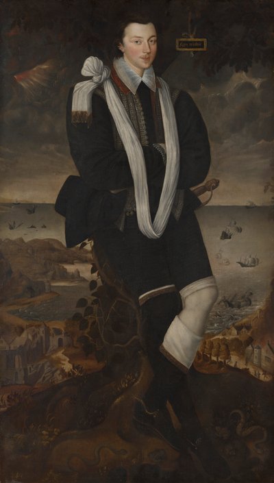 Anthony Maria Brownen, 2. varakreivi Montagun muotokuva tekijältä Robert Peake the elder