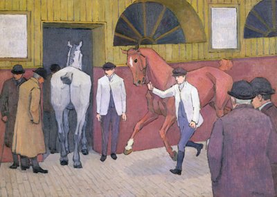 The Horse Mart tekijältä Robert Polhill Bevan