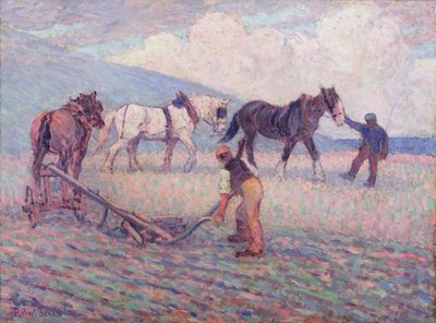 Turn-Rice Plough, n. 1909 tekijältä Robert Polhill Bevan