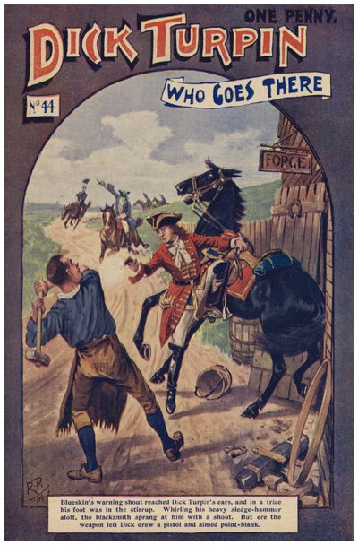 Dick Turpin (värinen lito) tekijältä Robert Prowse Jnr