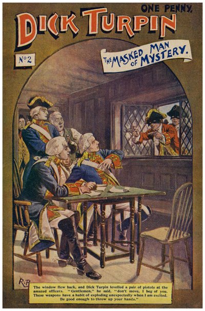 Dick Turpin (värinen lito) tekijältä Robert Prowse Jnr