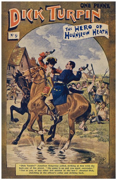 Dick Turpin (värinen lito) tekijältä Robert Prowse Jnr