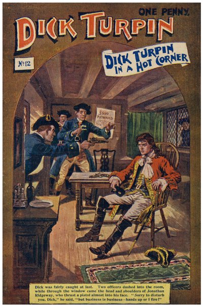 Dick Turpin (värinen lito) tekijältä Robert Prowse Jnr