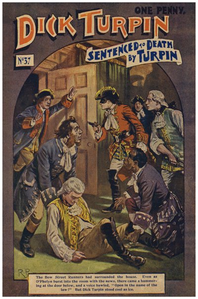 Dick Turpin (värinen lito) tekijältä Robert Prowse Jnr