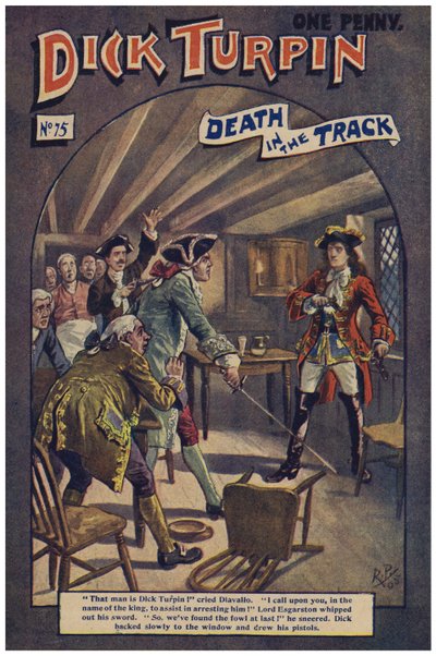 Dick Turpin (värinen lito) tekijältä Robert Prowse Jnr