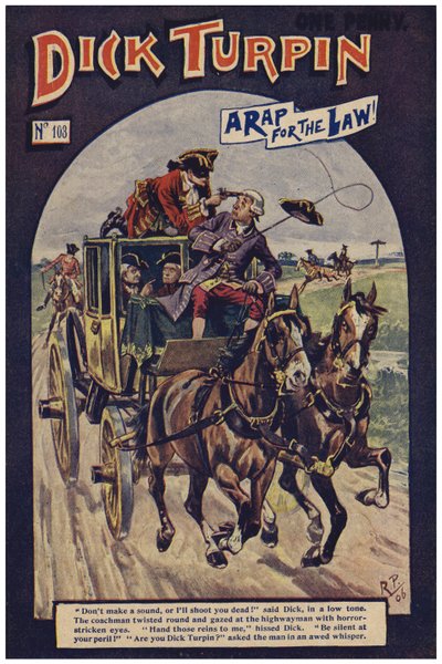 Dick Turpin (värinen lito) tekijältä Robert Prowse Jnr