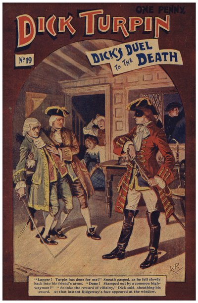 Dick Turpin (värinen lito) tekijältä Robert Prowse Jnr