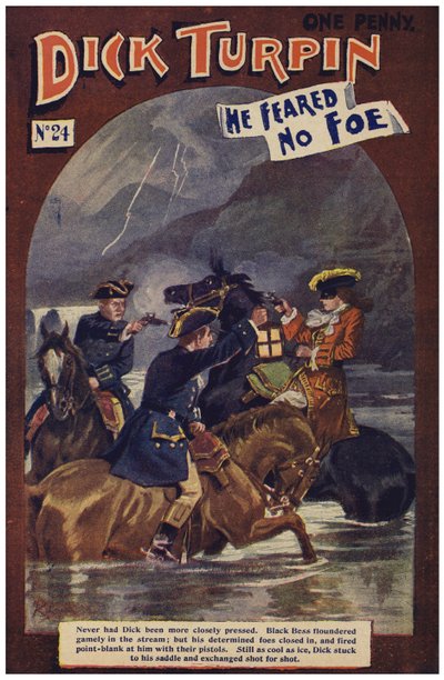 Dick Turpin (värinen lito) tekijältä Robert Prowse Jnr