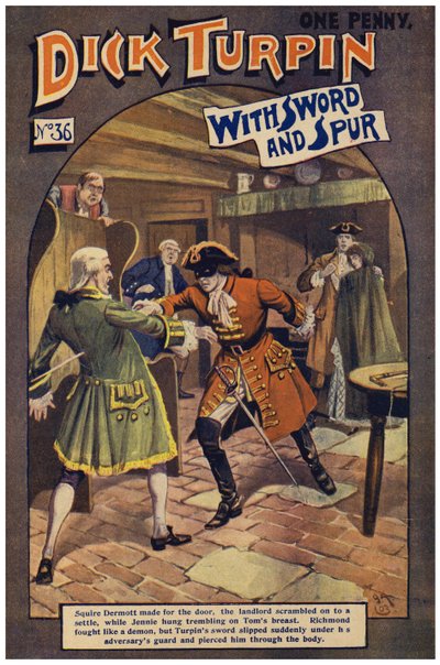 Dick Turpin (värinen lito) tekijältä Robert Prowse Jnr