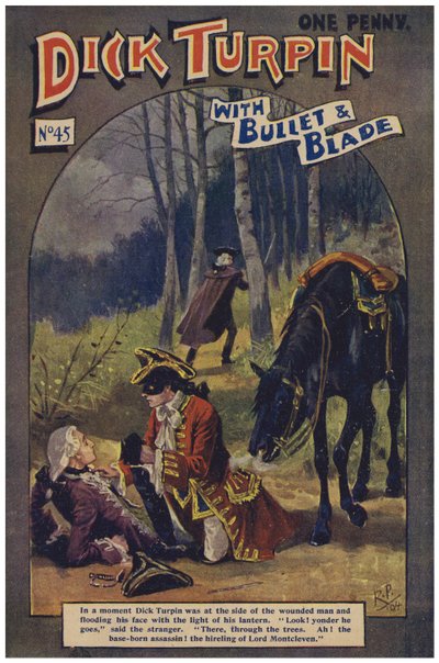 Dick Turpin (värinen lito) tekijältä Robert Prowse Jnr