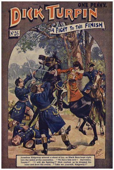 Dick Turpin (värinen lito) tekijältä Robert Prowse Jnr