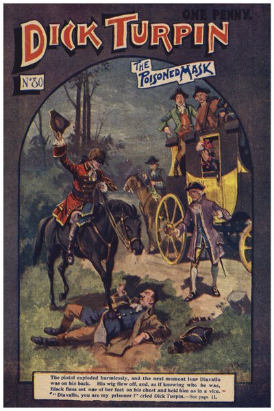 Dick Turpin (värinen lito) tekijältä Robert Prowse Jnr