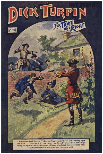 Dick Turpin (värinen lito) tekijältä Robert Prowse Jnr