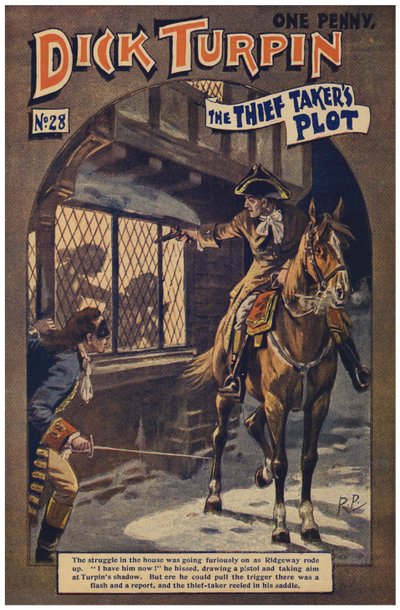 Dick Turpin (värinen lito) tekijältä Robert Prowse Jnr