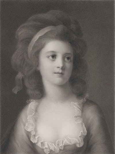 Puolipitkä muotokuva Sophiesta tai Apolloniasta Helena Potocka nuorena tyttönä, 1872 tekijältä Robert Reyher