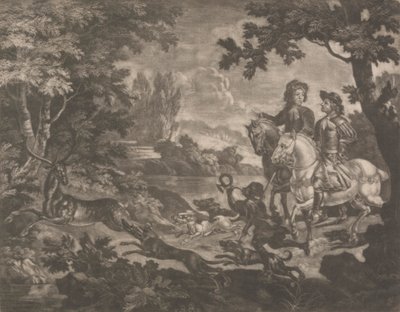 Metsästäjät jahtaavat polttaria tekijältä Robert Robinson