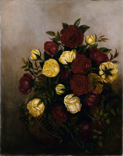 Ruusut asetelma elämässä tekijältä Robert S. Duncanson