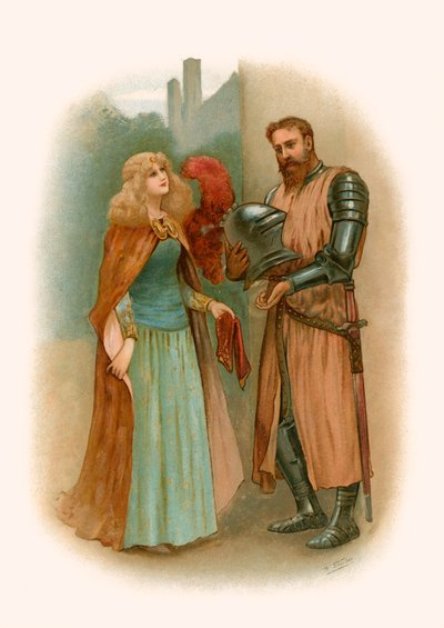 Tennysonin Lancelot ja Elaine tekijältä Robert Sauber