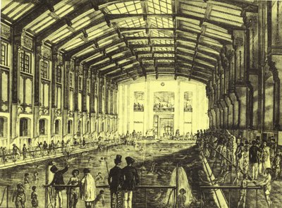 Sisäuima -allas ja tanssitalo Sophienbad, Wien tekijältä Robert Schediwy