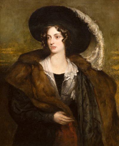 Rouva Hester Eliza Duncan (k. 1834), n. 1823–1830 (öljy kankaalle) tekijältä Robert Scott Lauder